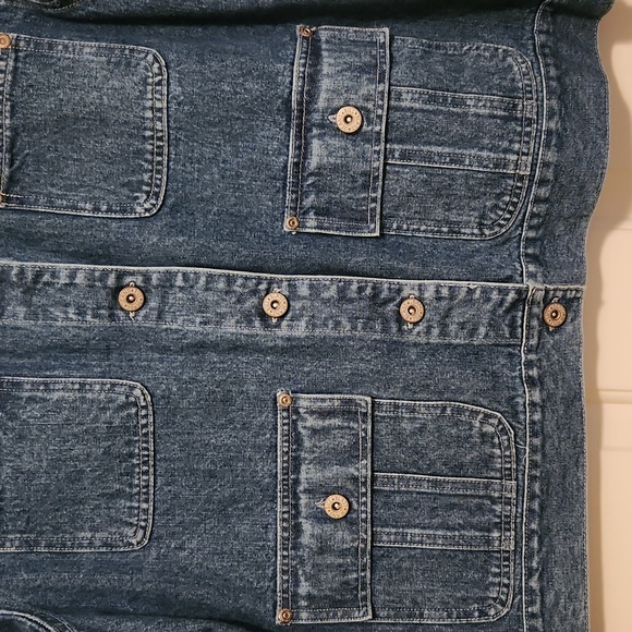 Bill Blass vintage denim jacket size Large PL new condition - Picture 3 of 5